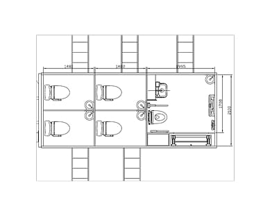 トラック平面図